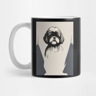 Shih Tzu Dog 1 - Japanese Retro Art Mug